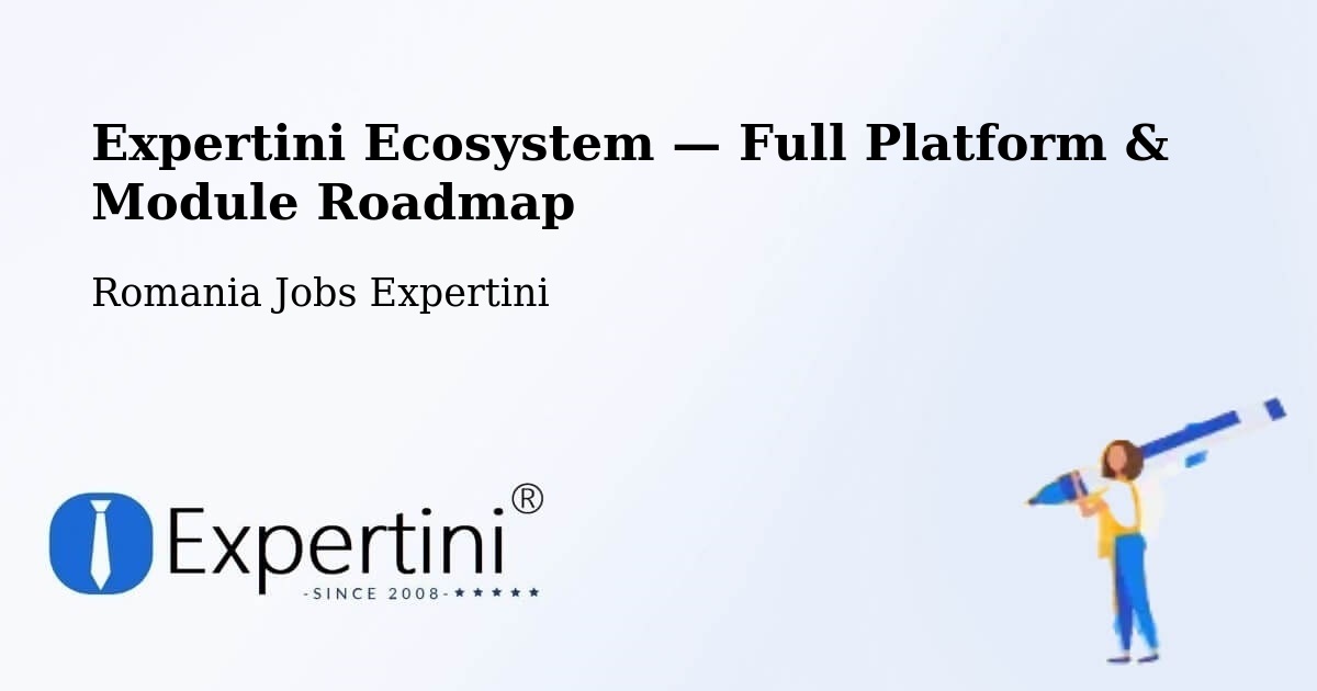 Expertini Ecosystem — Full Platform & Module Roadmap – Bârgău